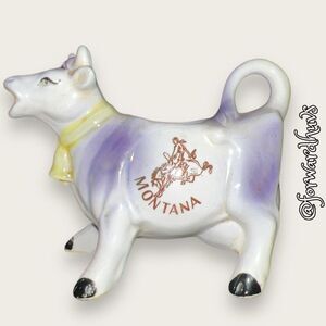 Vintage Montana  Collectible Cow Creamer